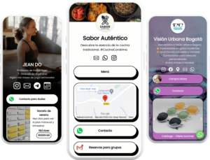 como crear una página web gratis con ATOMBIO