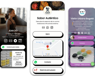 como crear una página web gratis con ATOMBIO