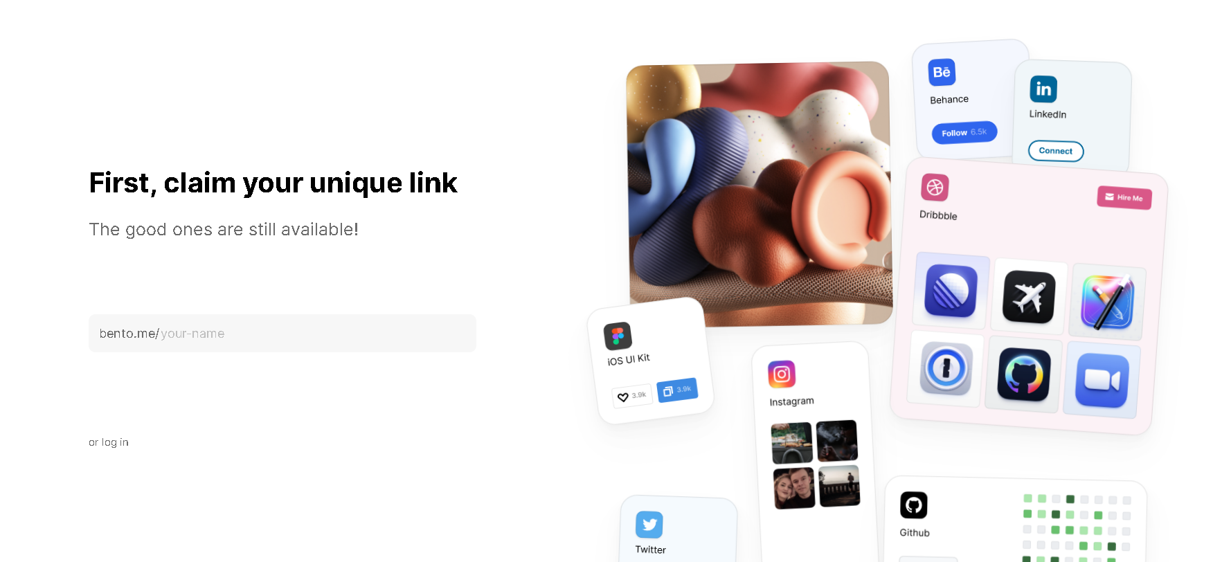 bento link in bio alternative