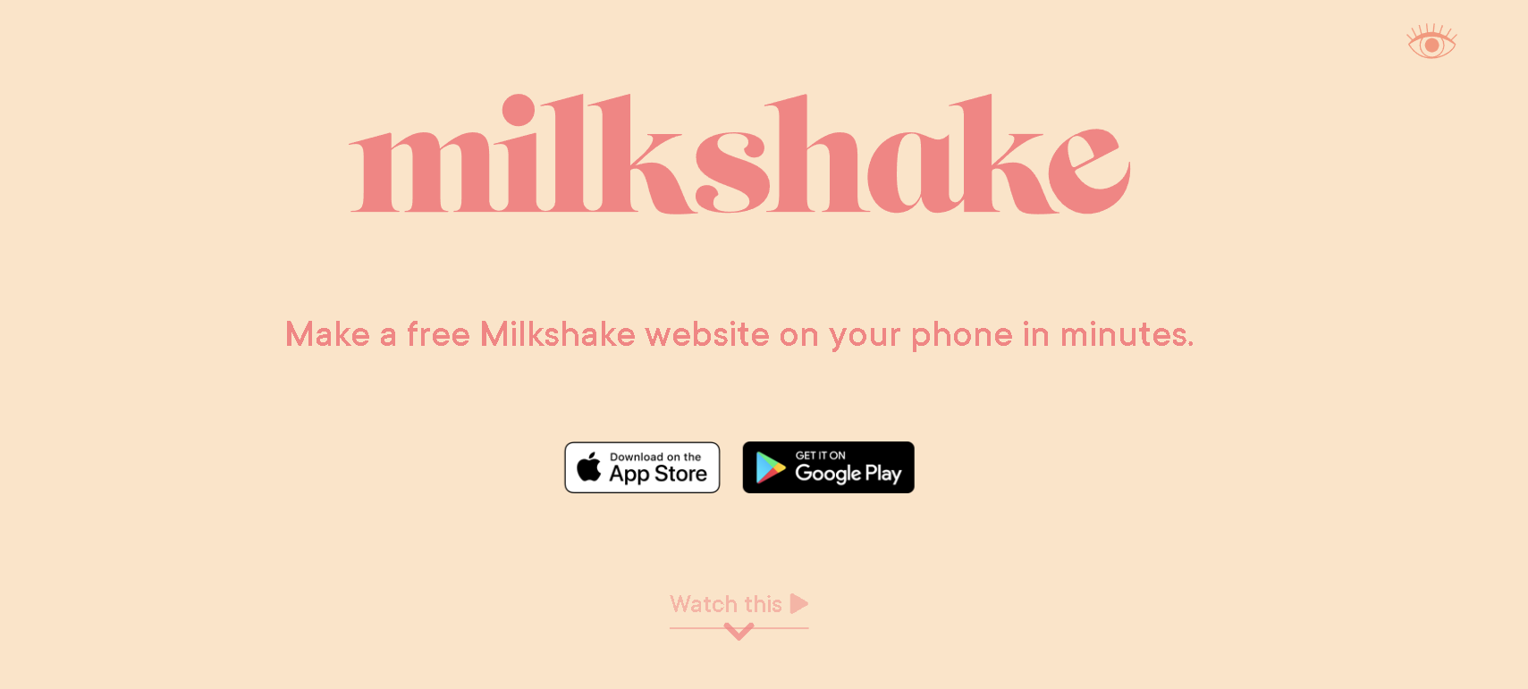 milkshake bio link