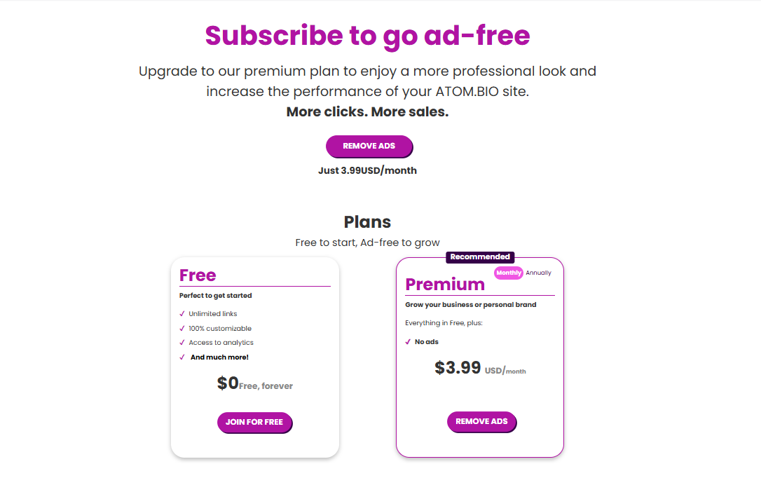 atom.bio pricing