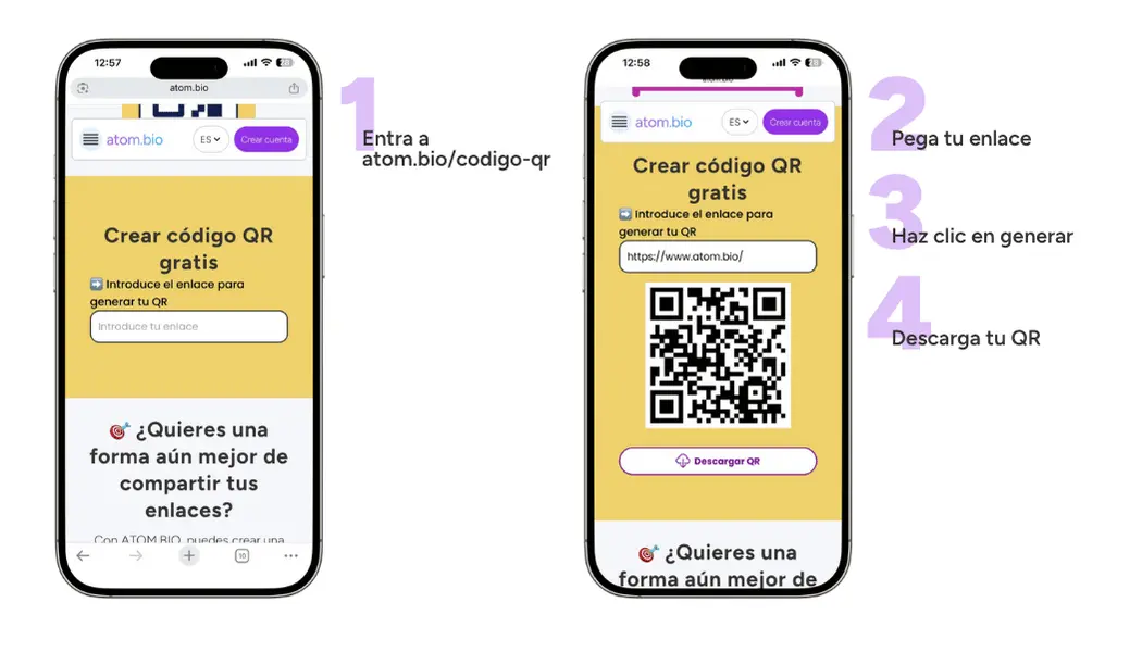 como hacer un qr de un enlace