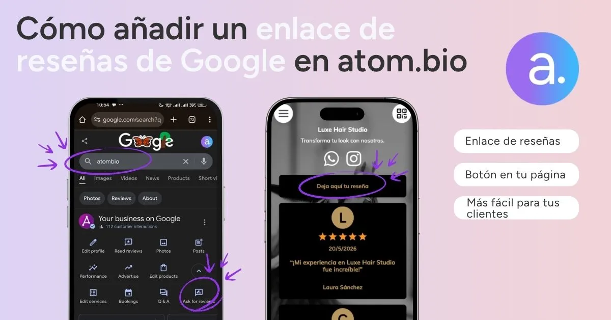 como conseguir reseñas de Google en mi web